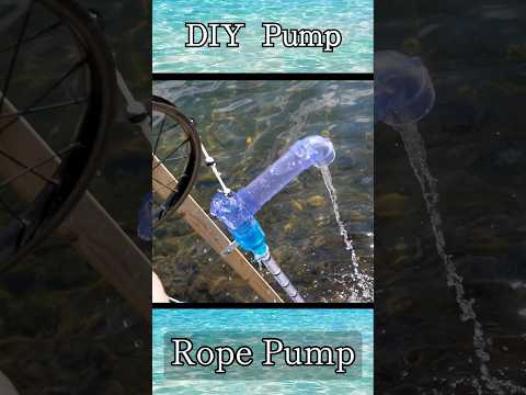 【DIY】ロープポンプの作り方   #shorts #diy #pump #water pump #waterpump