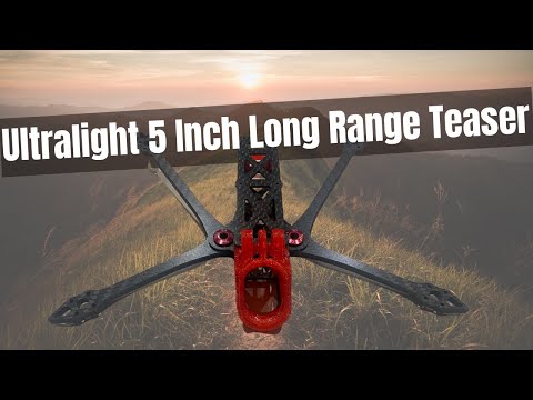 Long Range FPV: Ultra Light 5Inch (Teaser) Dave C Design Cut In Canada By CNC Madness