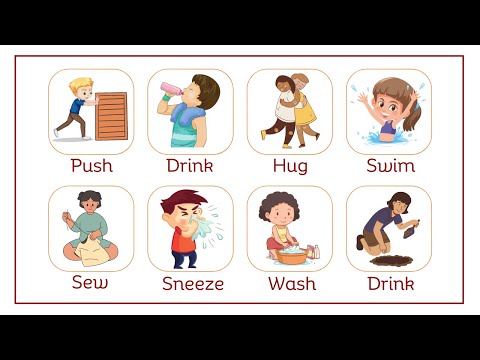 Action Verbs Vocabulary || Learn Action Verbs In English With Pictures  || English Vocabulary