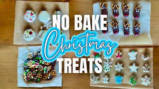 NO BAKE CHRISTMAS TREATS | Holiday Baking Recipes | Christmas Desserts | MEL COOP