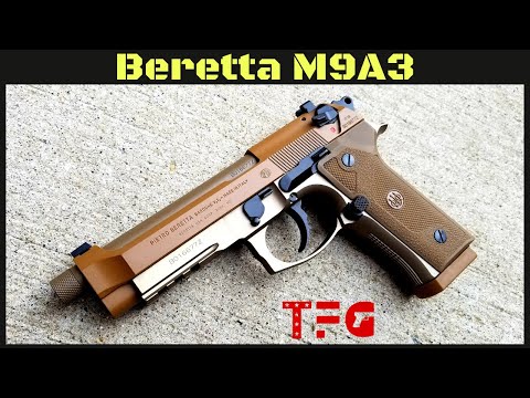 Beretta M9A3 (Improved & Sharp Looking) - TheFirearmGuy