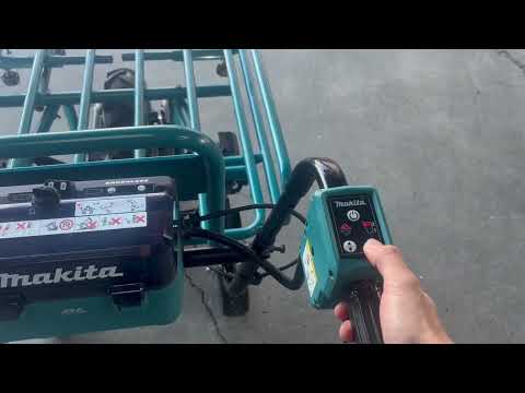 マキタ(makita) 充電式運搬車 CU180D 簡易動作確認動画【工具一番館東静岡店　買取/販売】