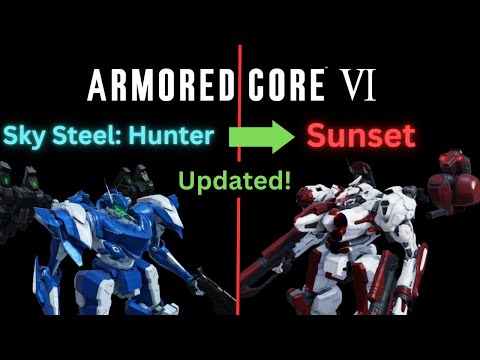 Sunset Build (using the Harris Rifle) Armored Core 6