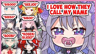 Biboo loves everyone in Hololive calls her by different nicknames  [Biboo/HololiveEN]