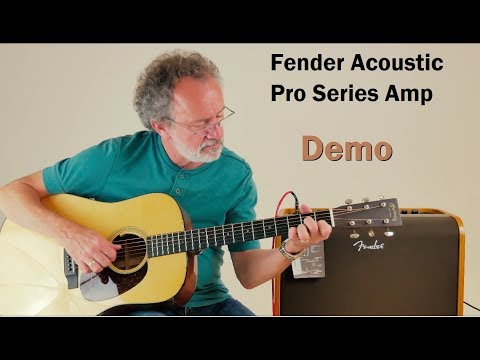 Fender Acoustic Pro Series Amp Demo