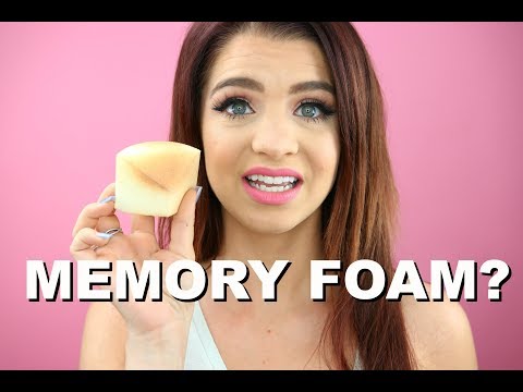 MEMORY FOAM BEAUTY SPONGE REVIEW | BETTER THAN A BEAUTY BLENDER???