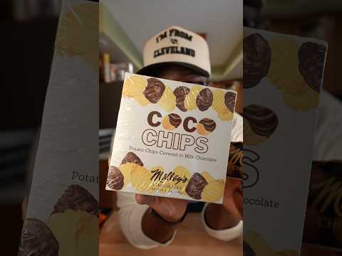 CHOCOLATE COVERED POTATO CHIPS made me ACT UP! Malley’s Chocolate. #foodreview #cleveland #snacks