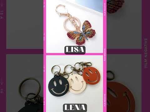 LISA OR LENA KEYCHAINS😍