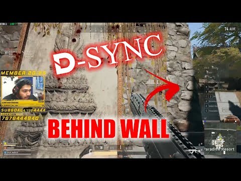 D SYNC IN PUBG PC | BEHIND THE WALL | THE GEEK INDIA