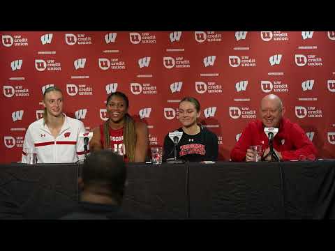 Post-Game Media Conference || Wisconsin Volleyball vs Michigan State || Nov. 30, 2024