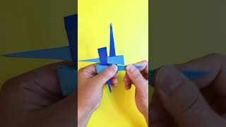 折り紙　かっこいい手裏剣の簡単な作り方2～How to make an easy origami ninja star（shuriken）～#shorts