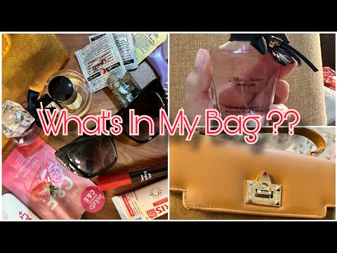 What’s In My Bag 2023? Mini Perfumes? Mini so Products #whatsinmybag #2023 #august2023