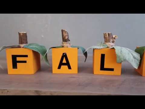 Diy Pumpkin project. Easy craft.