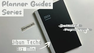 Kokuyo Jibun Techo Biz Mini - Detailed Planner Flip Through | Planner Guides Series