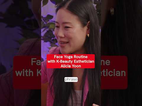 Would you do a face yoga workout?  #skincare #kbeauty #beauty #skincareroutine #podcastclips