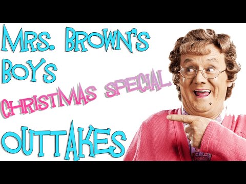 MRS BROWN'S BOYS CHRISTMAS SPECIAL | Outtakes