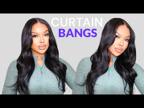 PRE-CUT CURTAIN BANGS WIG INSTALL | EASY & BEGINNER FRIENDLY - MyFirstWig