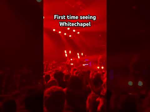 First Time Seeinb Whitechapel #short #whitechapel #deathcore