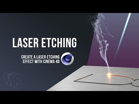 Cinema 4D Laser Etching Tutorial