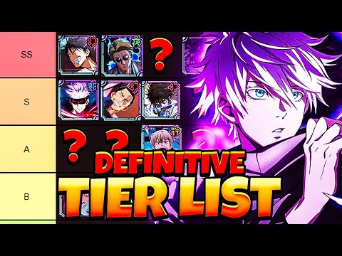 THE DEFINITIVE TIER LIST OF JUJUTSU KAISEN: Phantom Parade! (JP Version)