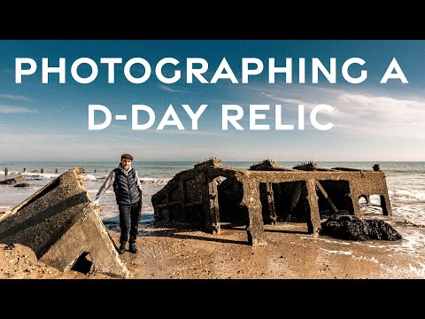 Photographing a World War Two D-Day relic