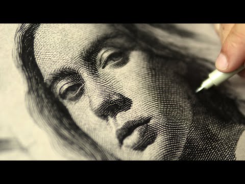 Make a Portrait Drawing Look Like Engraving