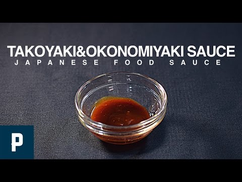 How to make TAKOYAKI Sauce - OKONOMIYAKI Sauce recipe