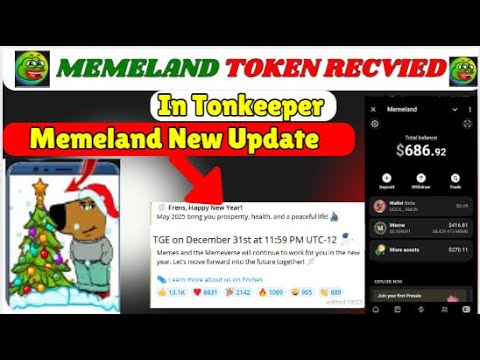 memeland token received 🤑 | Memeland token withdrawal | Memeland New update Today ✅🤑