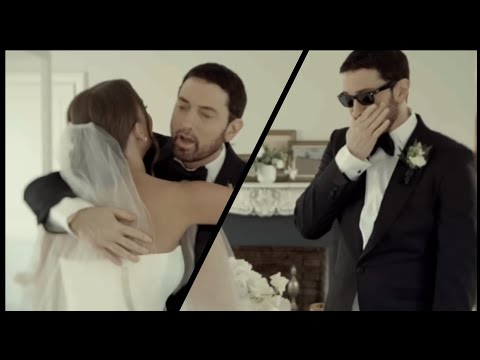 Eminem Breakdown At His Daughter Hailey Weddings First Time Seeing Em Cry