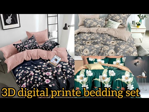 Kbs bedding original china 3D digital printe bedsheets color guarantee ||@Aaimafashion