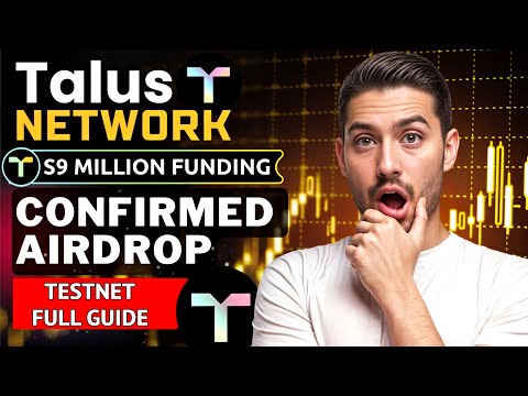 Talus Testnet Airdrop - Free to Join 🪂 | $9 Million Funding 💰 | Full Guide