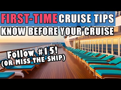 15+ Most Important FIRST TIME Cruise Tips & How to Plan Ahead