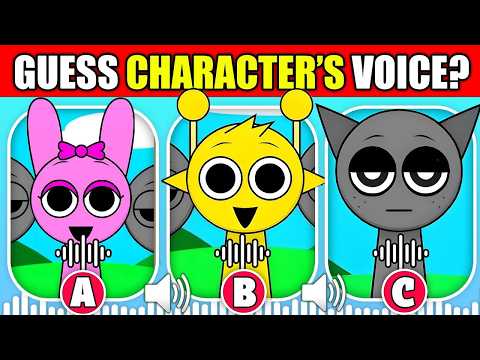 🔊Can You Identify the Incredibox Sprunki Characters JUST by Their Voices?🔊| Quiz Intractor