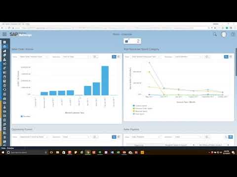 SAP Business ByDesign Home Screen customized reports
