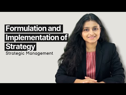 Formulation and Implementation of Strategy | OMSM | Palak Sharma