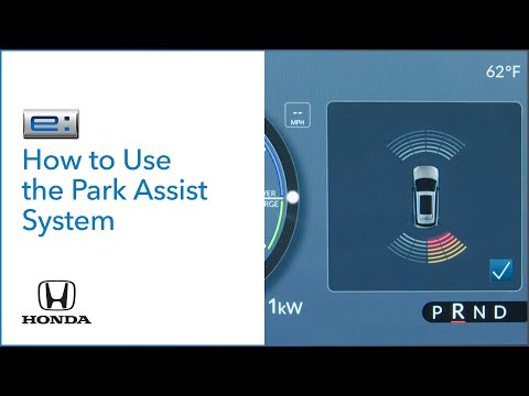 Honda Prologue I How to Use the Park Assist System