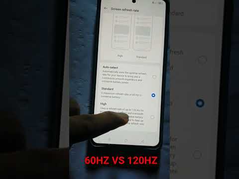 60HZ VS 120HZ REFRESH RATE COMPARISON #comparison #120hz