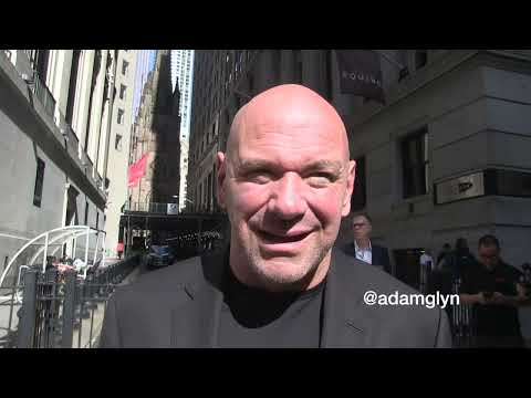 Dana White talks UFC/WWE merger, what it means to the company, McGregor, Adesanya, and more!!