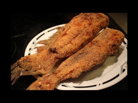 Country Style Fried Whole Fresh Catfish Cast Iron Skillet