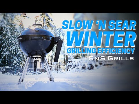 Slow ‘N Sear Efficiency In Winter Grilling - Best Winter Grilling Accessory