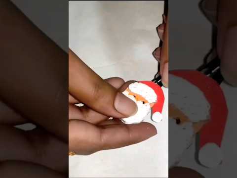 santa claus hair clip 🎅😍  | Christmas special | #shorts #trendy #viral #25december