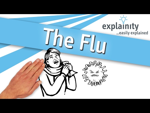 The Flu explained (explainity® explainer video)