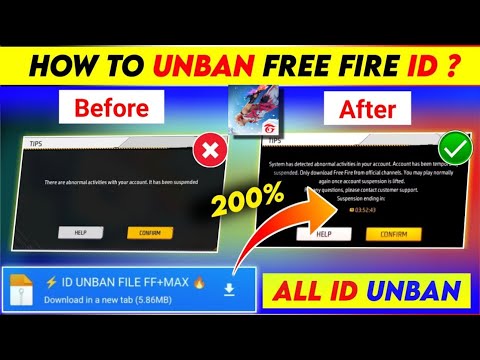 How To Recover Free Fire Suspended Account | ff suspended id Recover 100% | Free Fire ID Unban Trick