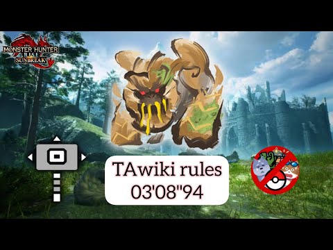 【MHRise:SB】M★3 ガランゴルム ハンマー 03'08"94 TAwiki rules Garangolm Hammer 【Switch】