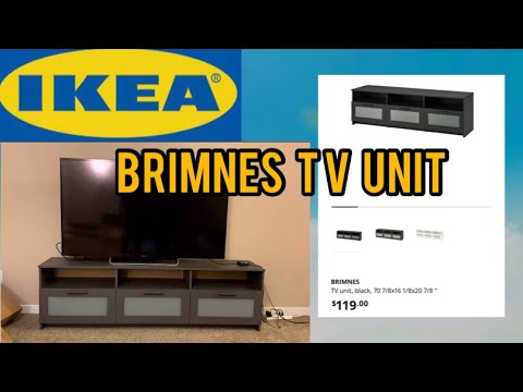 IKEA BRIMNES TV UNIT ASSEMBLY