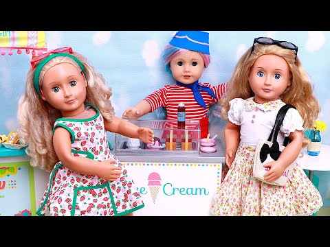 Ice Cream Truck! PLAY DOLLS