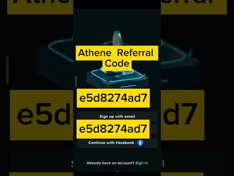 ATHENE NETWORK MINING REFERRAL CODE।। ATHENE NETWORK REFERRAL CODE।।ATHENE MINING APP REFERRAL CODE