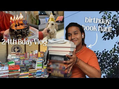 💌 turning 24, birthday book haul, 2024 planning // VLOG