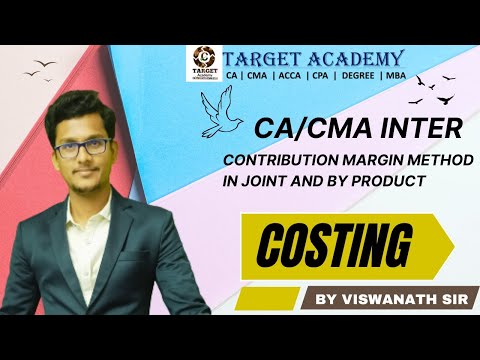 CONTRIBUTION MARGIN METHOD in JOINT AND BY PRODUCT #cma #ca #cainter #cmainter #exams #costing