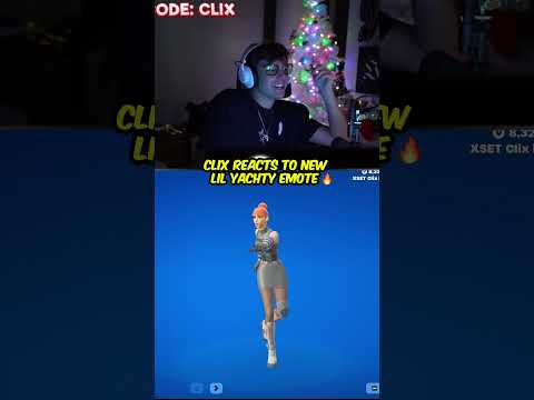 Clix REACTS to NEW Lil Yachty emote 🔥